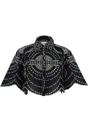 CHARO RUIZ IBIZA Donna, Camicette , Nero, L, new