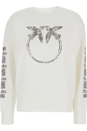 Pinko Donna, Felpe, Bianco, M, new