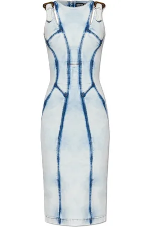 VERSACE Donna, Abiti, Blu, 2Xs, new