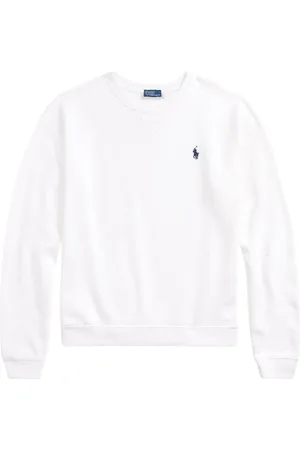 Ralph Lauren Donna, Felpe, Bianco, XS, new