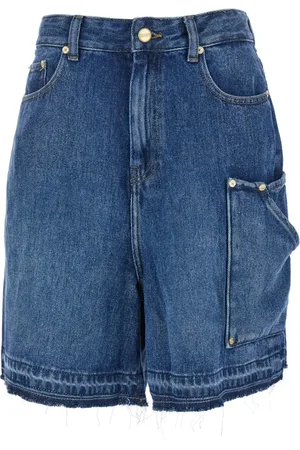 Ganni Donna, Pantaloncini, Blu, W28, new