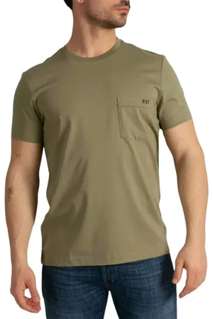FAY Uomo, Top, Verde, XL, new