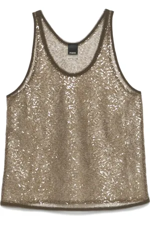 Pinko Donna, Top, Verde, S, new