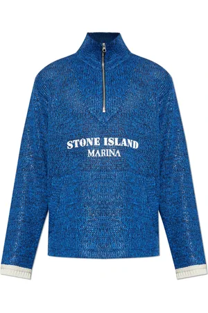 Stone Island Uomo, Maglie, Blu, M, new