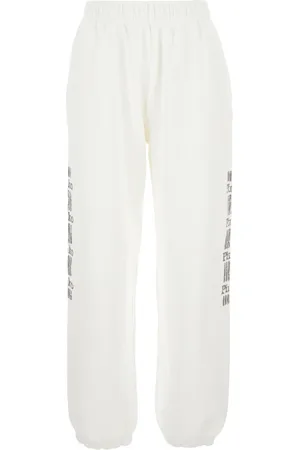 Pinko Donna, Pantaloni, Bianco, M, new