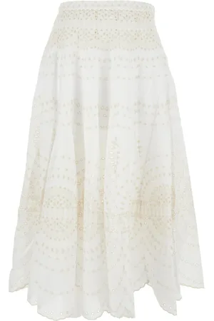 CHARO RUIZ IBIZA Donna, Gonne, Bianco, L, new