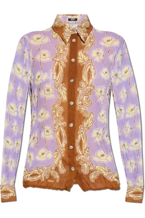 VERSACE Donna, Camicette , Viola, S, new