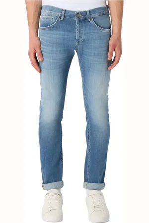 Dondup Uomo, Jeans, Blu, W33, new