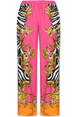 VERSACE Donna, Pantaloni, Multicolore, S, new