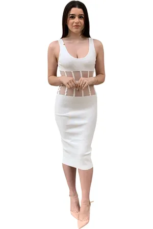 Elisabetta Franchi Donna, Abiti, Bianco, L, new