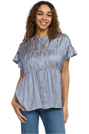 2-Biz Donna, Camicette , Blu, L, new