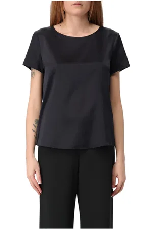 Emporio Armani Donna, Top, Blu, XS, new