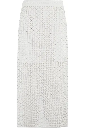 Essentiel Antwerp Donna, Gonne, Bianco, S, new