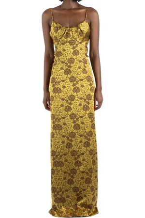 DRIES VAN NOTEN Donna, Abiti, Giallo, M, new