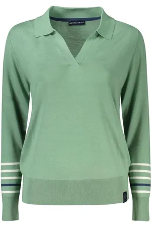 North Sails Donna, Maglie, Verde, M, new