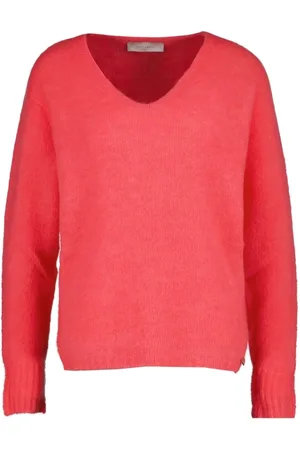 AMELIE & AMELIE Donna, Maglie, Rosso, Taglia unica, new