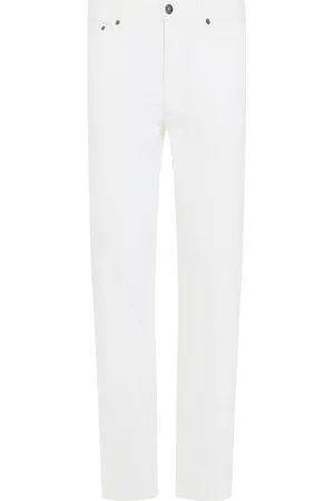 Ermenegildo Zegna Uomo, Jeans, Bianco, W32, new