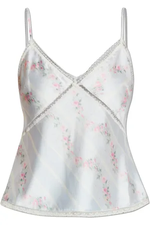 LOVESHACKFANCY Donna, Top, Blu, XS, new