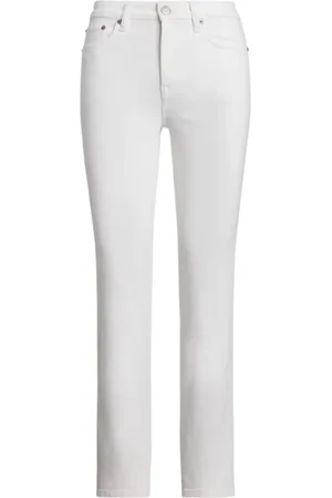Ralph Lauren Donna, Jeans, Bianco, 3Xs, new