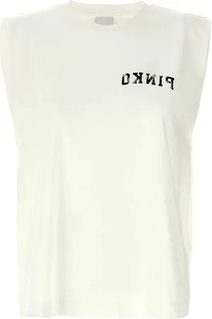 Pinko Donna, Top, Bianco, S, new