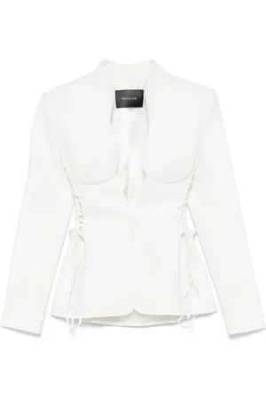 MUGLER Donna, Giacche, Bianco, S, new
