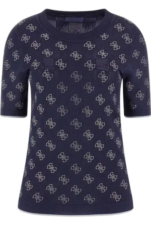 Guess Donna, Maglie, Blu, L, new