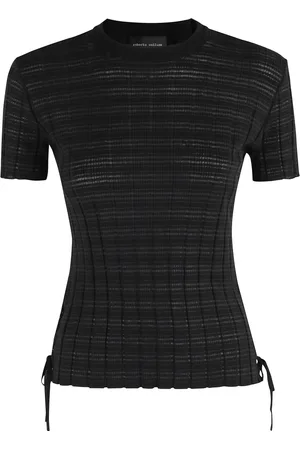 Roberto Collina Donna, Top, Nero, M, new