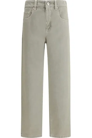 Brunello Cucinelli Donna, Jeans, Grigio, S, new