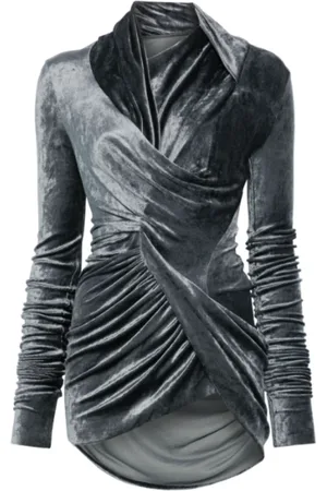 Rick Owens Donna, Top, Grigio, S, new