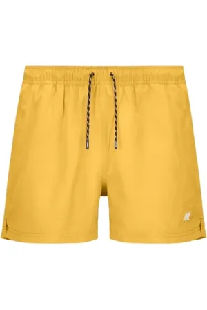 K-Way Uomo, Costumi da bagno, Giallo, S, new