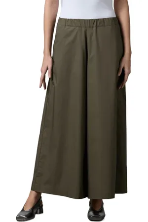 Roberto Collina Donna, Pantaloni, Verde, S, new