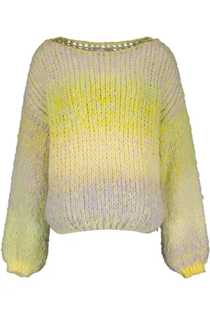 AMELIE & AMELIE Donna, Maglie, Giallo, Taglia unica, new