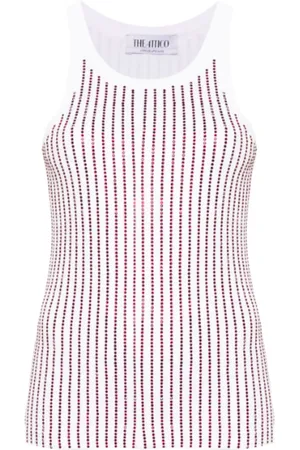 The Attico Donna, Top, Bianco, XS, new