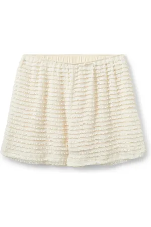 Sofie Schnoor Donna, Pantaloncini, Bianco, M, new