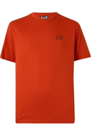 EA7 Uomo, Top, Arancione, XL, new
