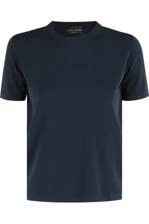 Roberto Collina Donna, Top, Blu, XS, new