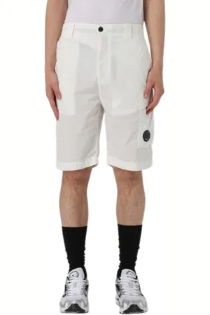 C.P. Company Uomo, Pantaloncini, Bianco, L, new