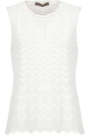 D.EXTERIOR Donna, Top, Bianco, M, new