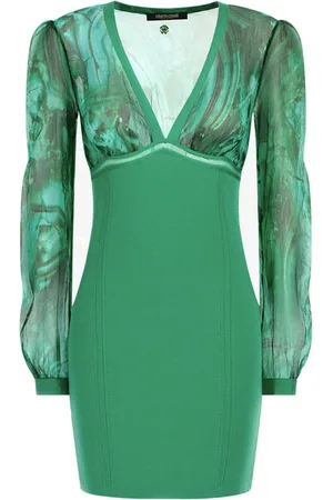 Roberto Cavalli Donna, Abiti, Verde, M, new