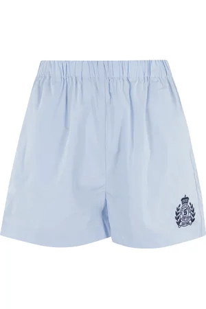 Sporty & Rich Donna, Pantaloncini, Blu, M, new