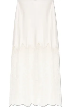 LOVESHACKFANCY Donna, Gonne, Bianco, M, new
