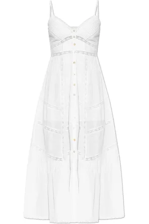LOVESHACKFANCY Donna, Abiti, Bianco, 2Xs, new
