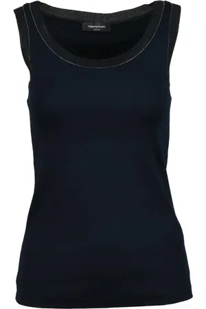 Fabiana Filippi Donna, Top, Blu, L, new