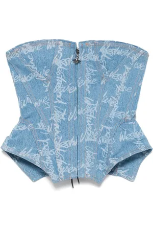 Vivienne Westwood Donna, Top, Blu, 2Xs, new