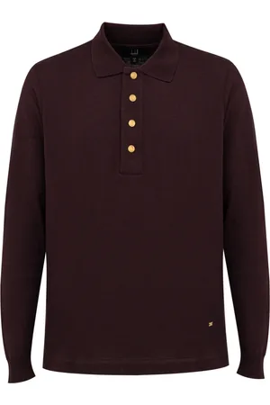 Dunhill Uomo, Top, Marrone, M, new