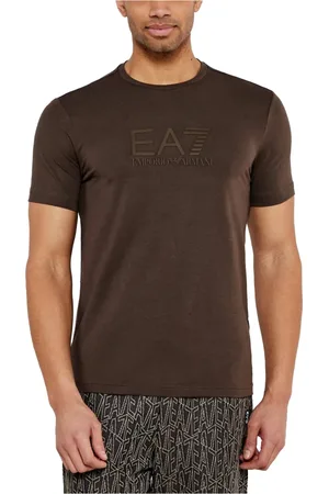EA7 Uomo, Top, Marrone, S, new