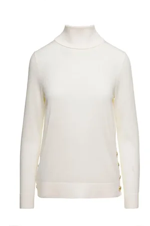 Michael Kors Donna, Maglie, Bianco, L, new