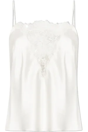 LOVESHACKFANCY Donna, Top, Bianco, S, new