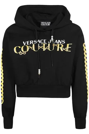 VERSACE Donna, Felpe, Nero, S, new