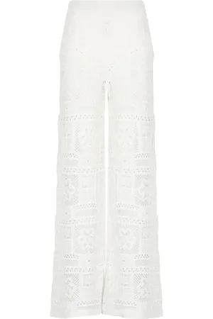 D.EXTERIOR Donna, Pantaloni, Bianco, XS, new